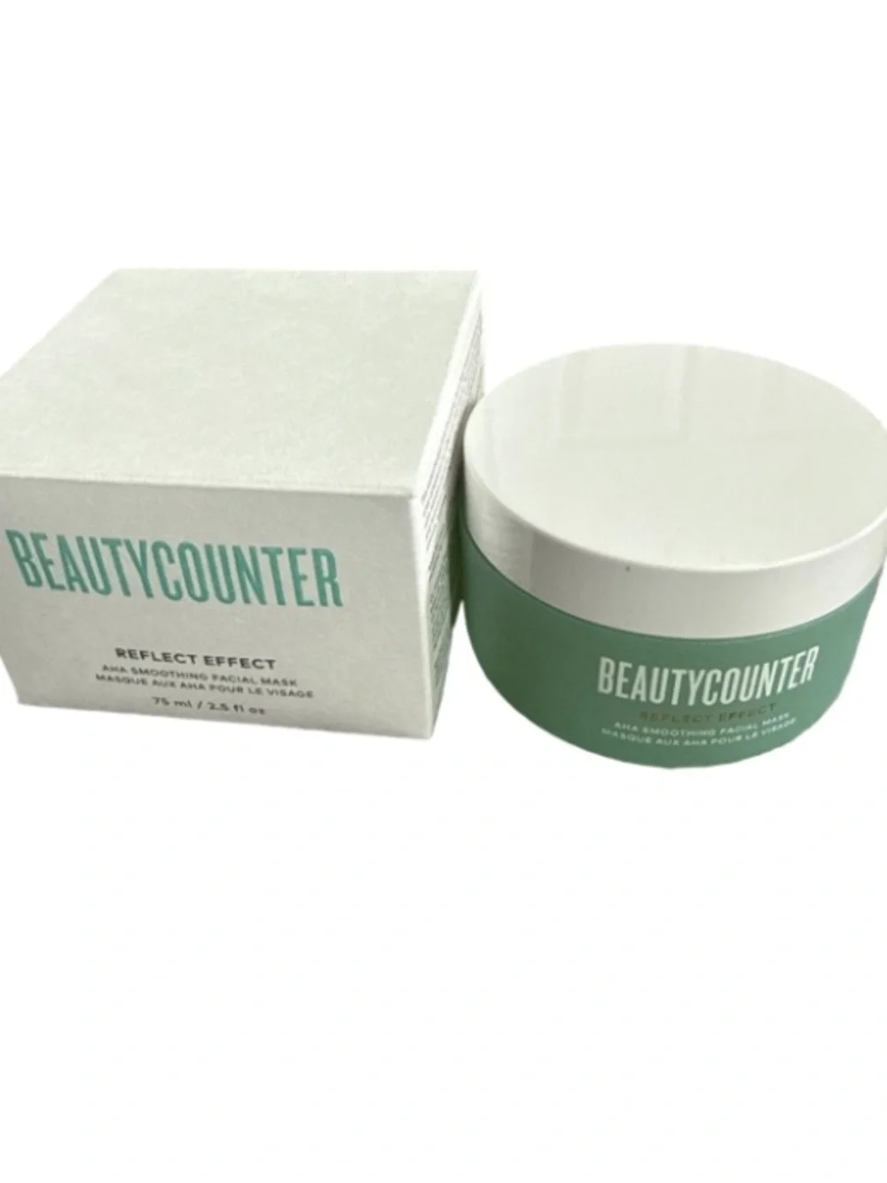 Beautycounter Reflect Effect AHA Smoothing Facial Mask 2.5 Oz New in Box